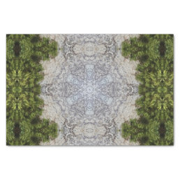 Green Moss &amp; Earth Nature Art Tissue Paper