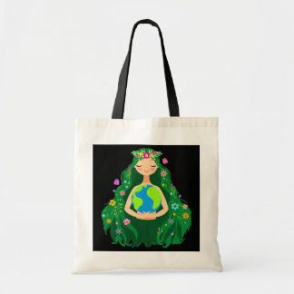 Green Mother Earth Day Save Our Planet For Girls Tote Bag