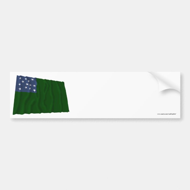 Green Mountain Boys flag Bumper Sticker (Front)