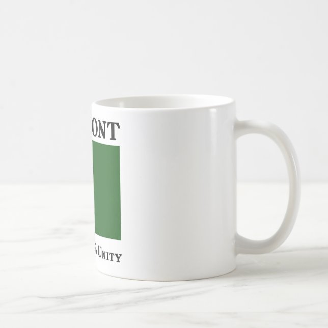 Green Mountain Boys Flag of the Vermont Republic Coffee Mug (Right)