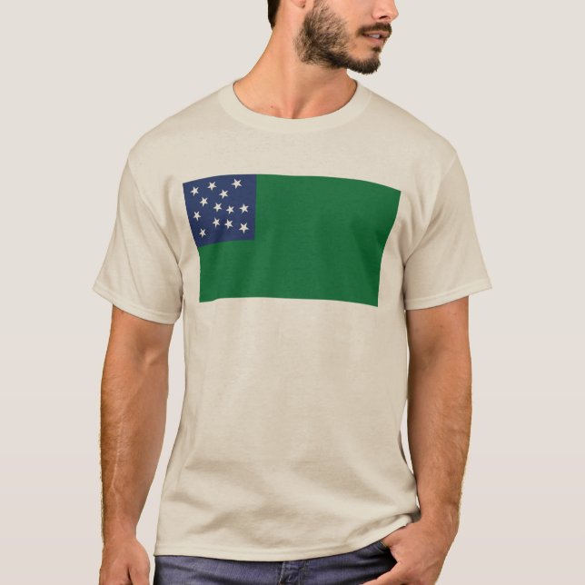 Green Mountain Boys Flag T-Shirt (Front)