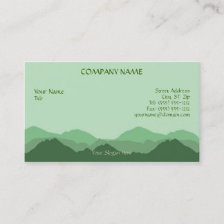 Green Mountain Business Card
