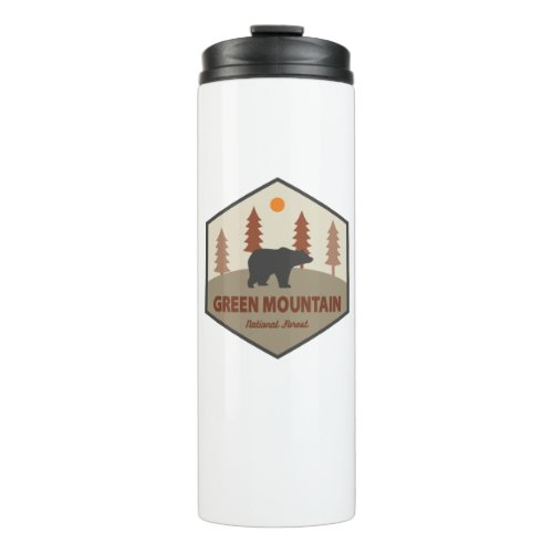 Green Mountain National Forest Bear Thermal Tumbler