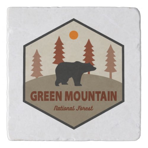 Green Mountain National Forest Bear Trivet