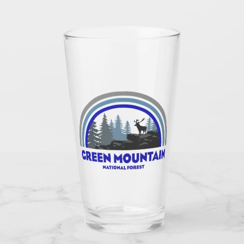 Green Mountain National Forest Rainbow Deer Glass