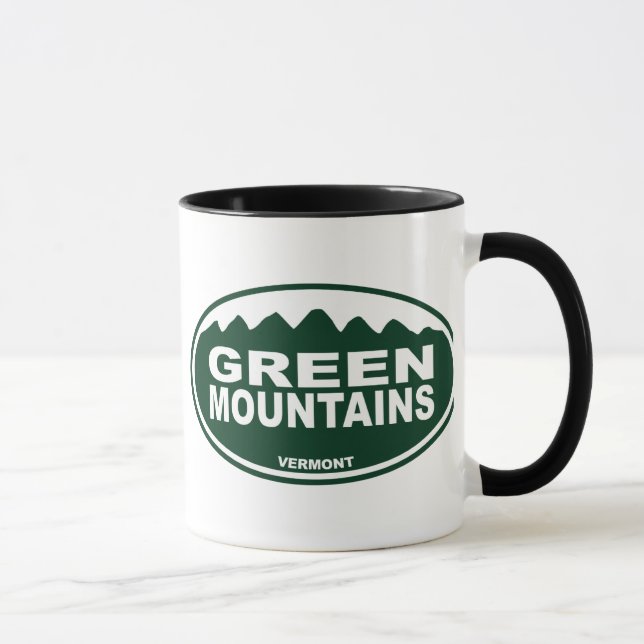 Green Mountains Mug (Right)