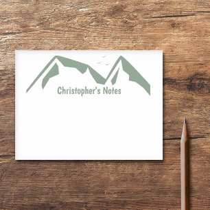 Green Mountains Post-it Notes