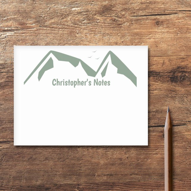 Green Mountains Post-it Notes (Green Mountains Post-it Notes)