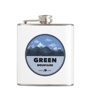 Green Mountains Vermont Camping Flask