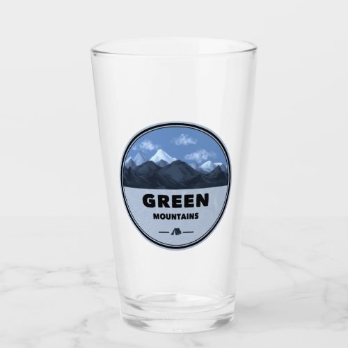Green Mountains Vermont Camping Glass