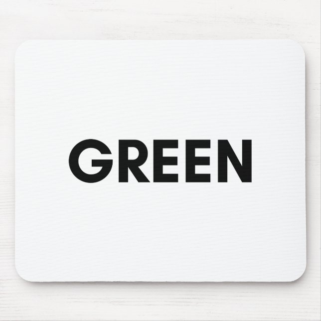 green mouse pad (Front)