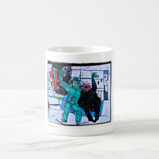 green mr. coffee mug