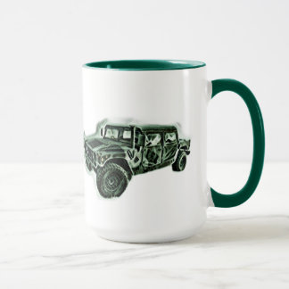 green mug
