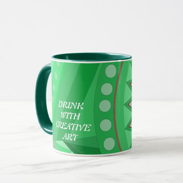 GREEN MUG (Front Left)