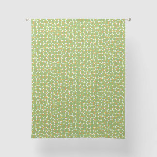 Green Multi Polka Dot Sheer Curtains