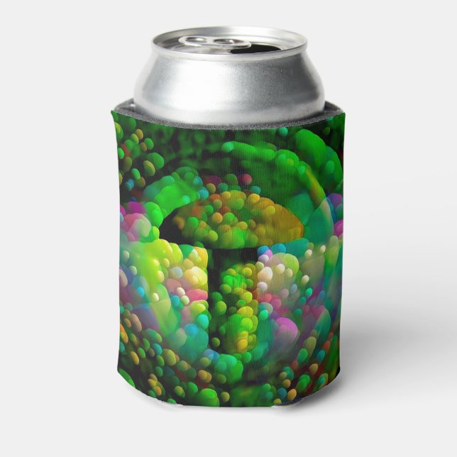 Green Mushroom Can Cooler (Can Back)