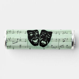 Green Music and Theater Greek Masks Breath Savers® Mints