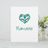 Green Namaste (Standing Front)