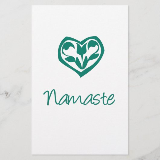 Green Namaste (Front)