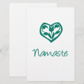 Green Namaste (Front/Back)