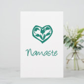 Green Namaste (Standing Front)