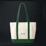 Green Name Camp Bachelorette Gift Tote Bag<br><div class="desc">The "Green Name Camp Bachelorette Gift Tote Bag" is the perfect accessory for a camp-themed bachelorette party. These stylish bachelorette bags make ideal bachelorette bridesmaid gifts, combining practicality with a fun, outdoorsy charm. Each tote is personalized, adding a special touch to your camp bachelorette party. Perfect for carrying all the...</div>