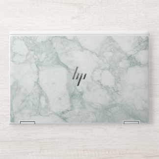 Green Natural  Grey Elegant Marble Seamless Textur HP Laptop Skin