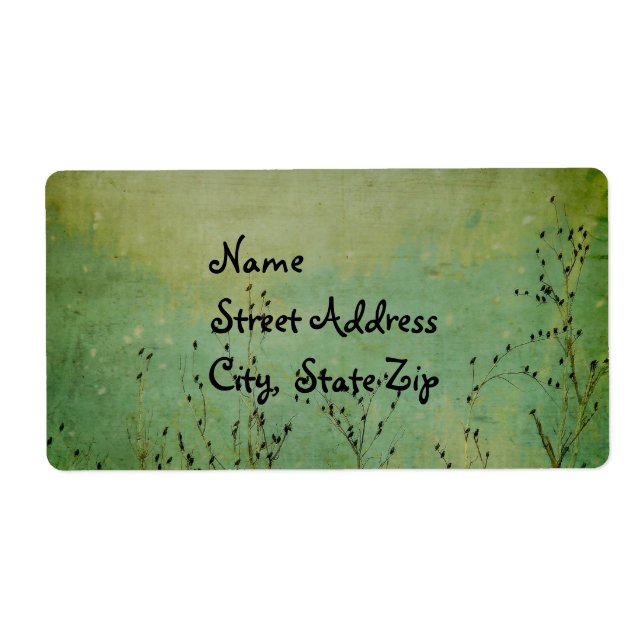 Green Nature Label (Front)