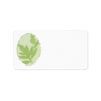 Green  Nature Themed Address Labels by gueswhooriginals at Zazzle