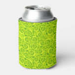 Green neon ,rose can cooler