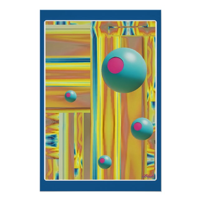 Green New Deal - Ken Gage Surreal Art Poster (Front)