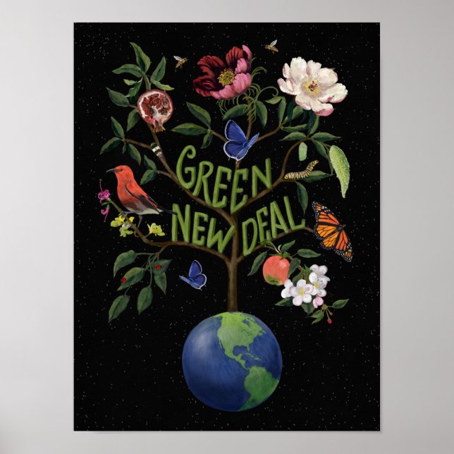 Green New Deal Poster (Front)
