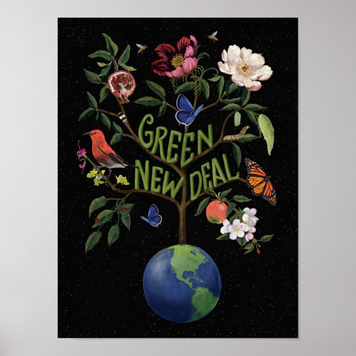 Green New Deal Poster | Zazzle.com