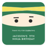 Green Ninja Party Labels Green Ninja Party Labels