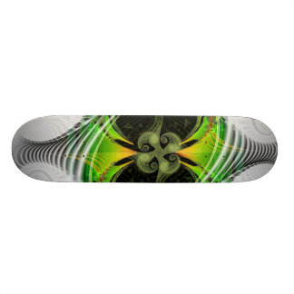 Green Nirvana Skateboard Deck
