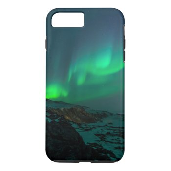 Green Northern Lights Iphone 8 Plus/7 Plus Case by biutiful at Zazzle