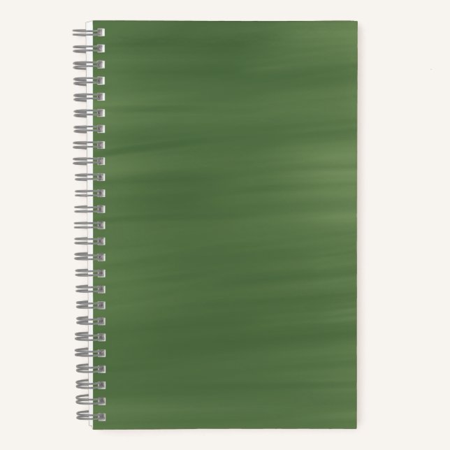 Green Notebook– Stylish Journa Notebook (Front)
