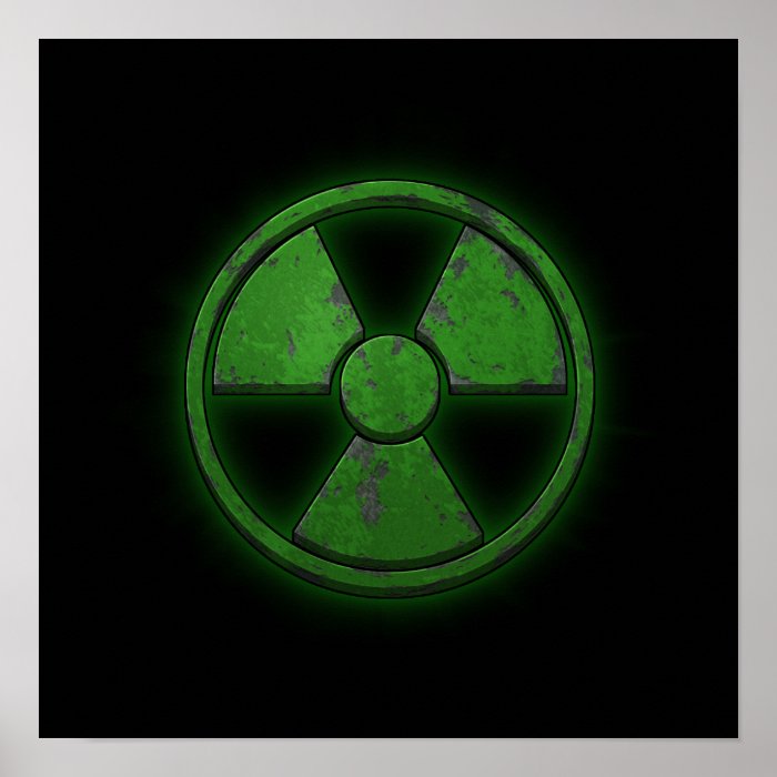 Green Nuke Print