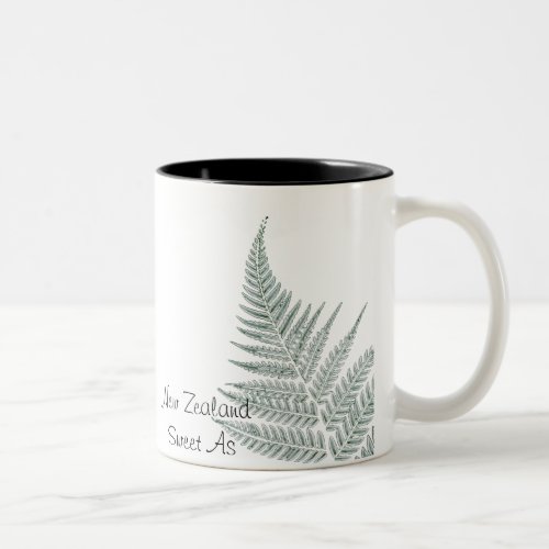 Green NZ Silver Fern Mug