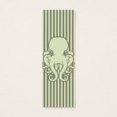 Green Octopus Bookmark (Back)
