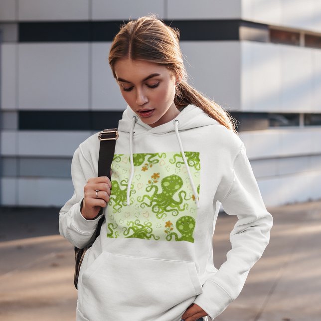 Green Octopus Hoodie (Creator Uploaded)
