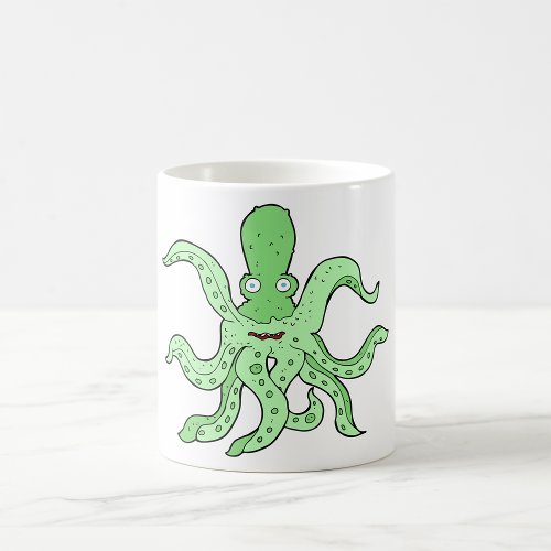 Green Octopus Mug