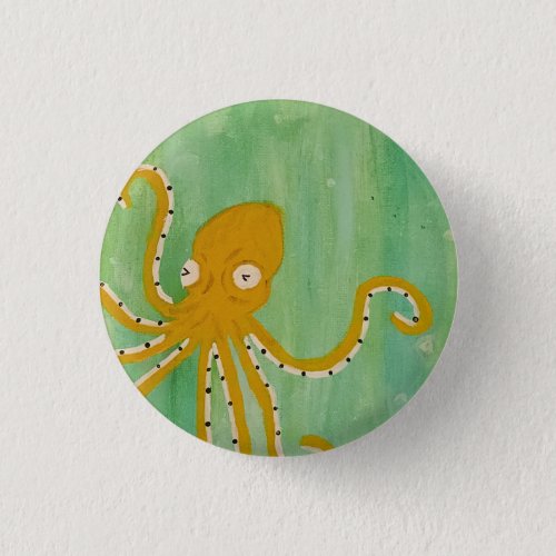 Green Octopus Pin _ Kiwi