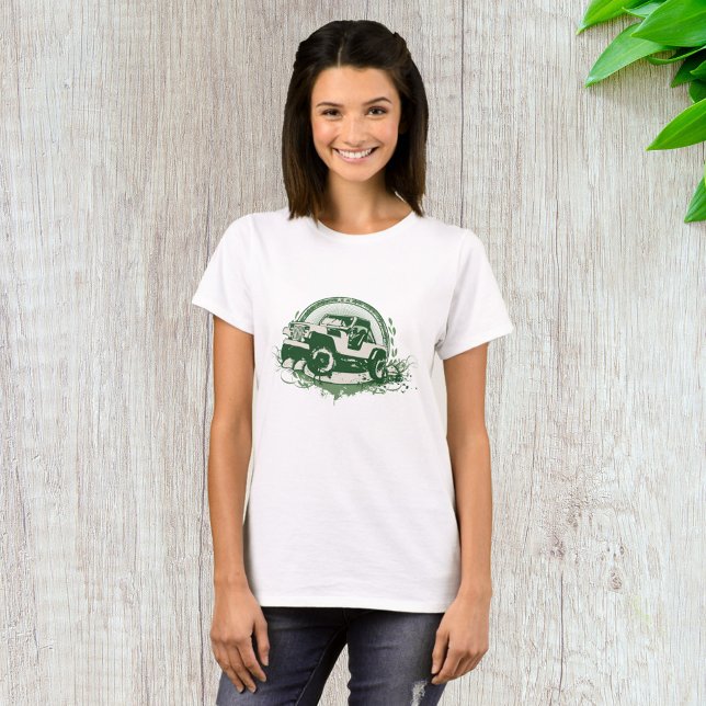 Green Off Road Vehicle T-Shirt (Creator Uploaded)