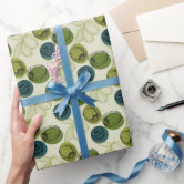 Dark Brown Pattern Wrapping Paper