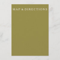 Green Olive Solid Color Trend