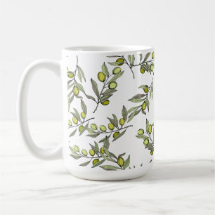 Green Olive Tree Coffee Mug