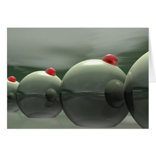 Green Olives Techno Cards (Front Horizontal)