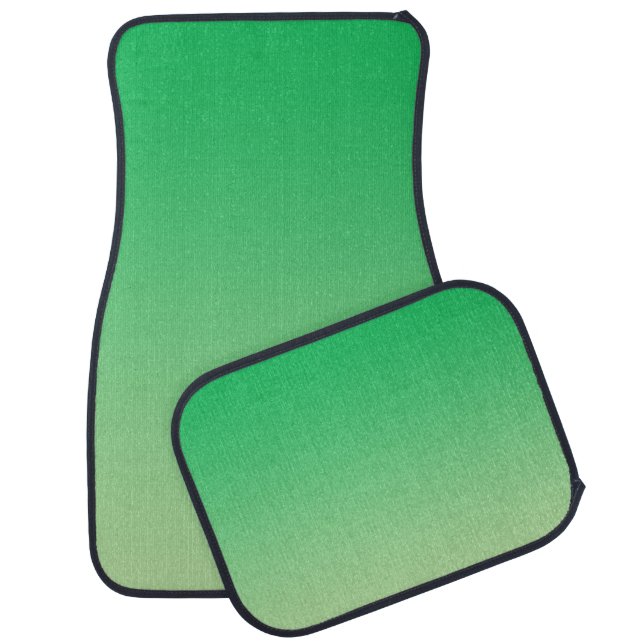 “Green Ombre” Car Mat (Set)