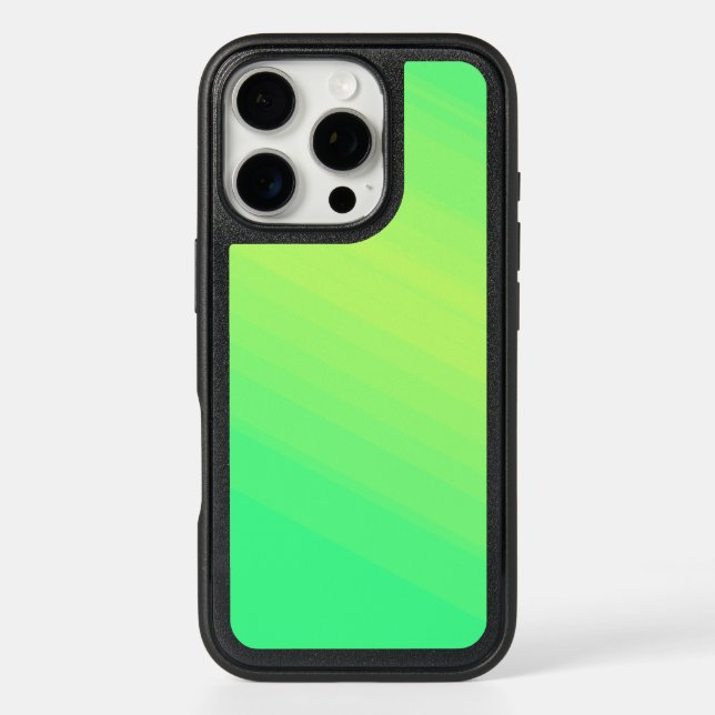 Green Ombre Design Otterbox iPhone Case (Back)